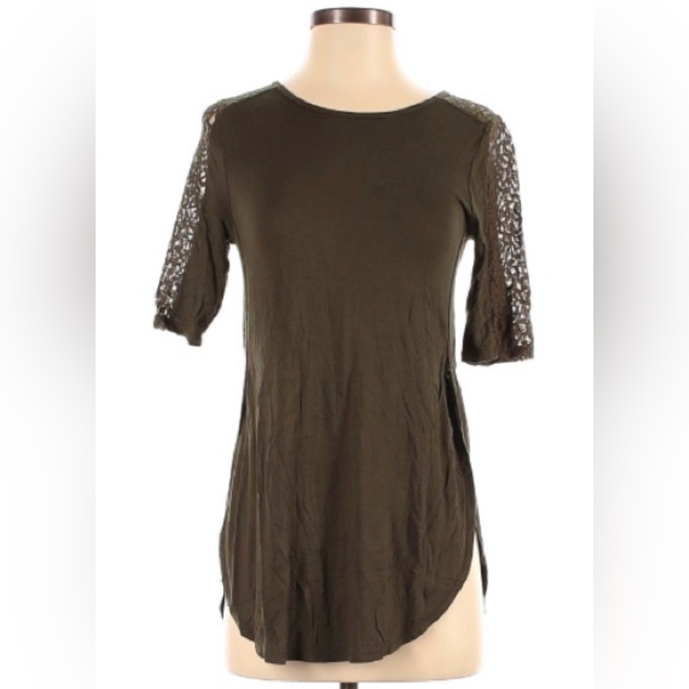 Old navy long side slit top M